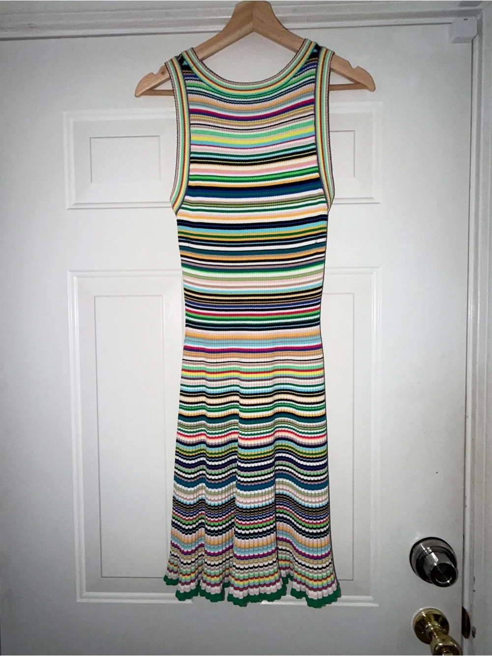 Milly Multicolor Striped Knit Dress. Sz S/P